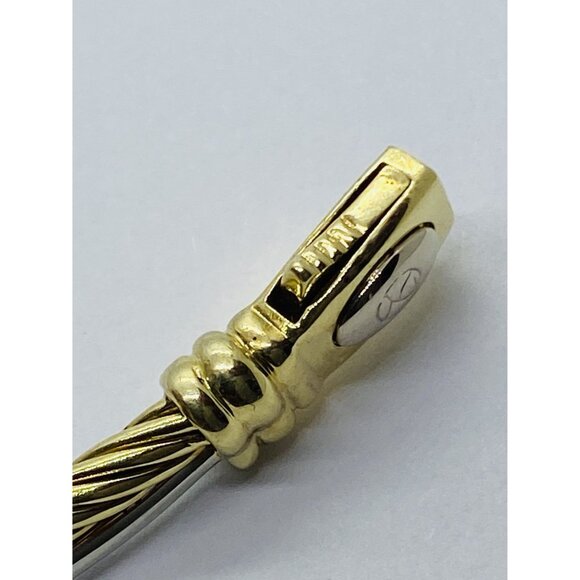 David Yurman Two-Tone Gold and Silver Necklace - Picture 14 of 16